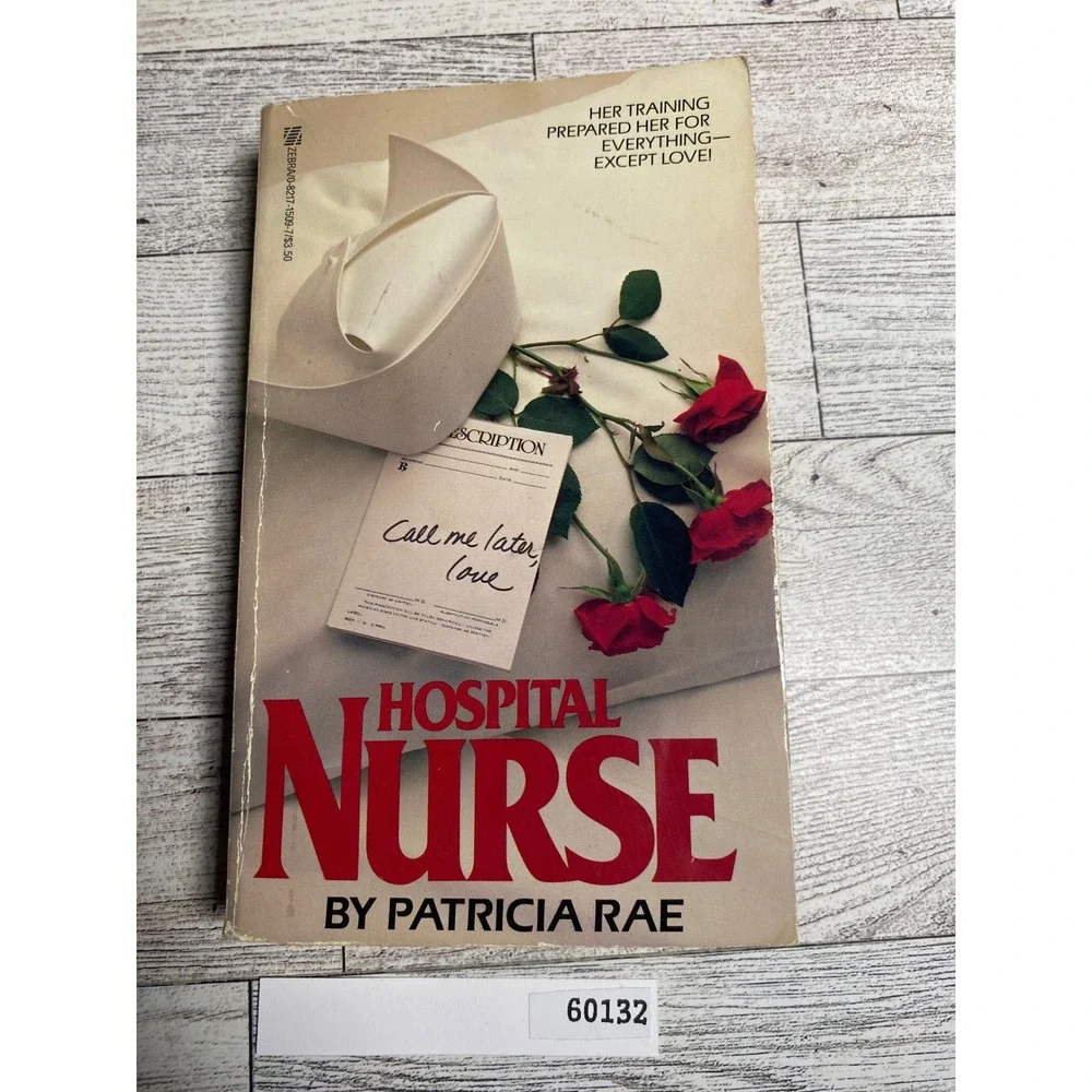 Hospital Nurse Paperback Medical Romance Novel‎ Patricia Rae Zebra Books 1985